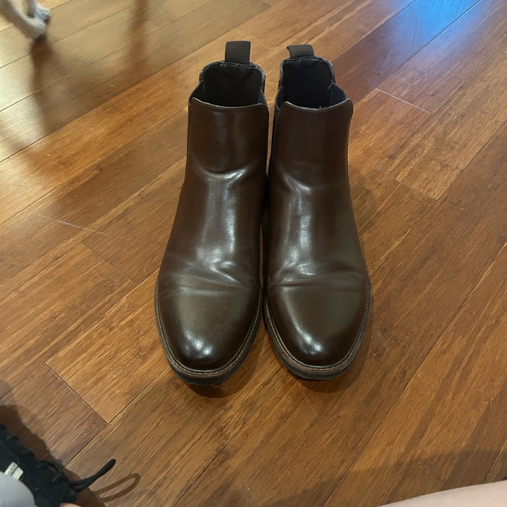 Unlisted Men's Rich Brown Chukka Boots